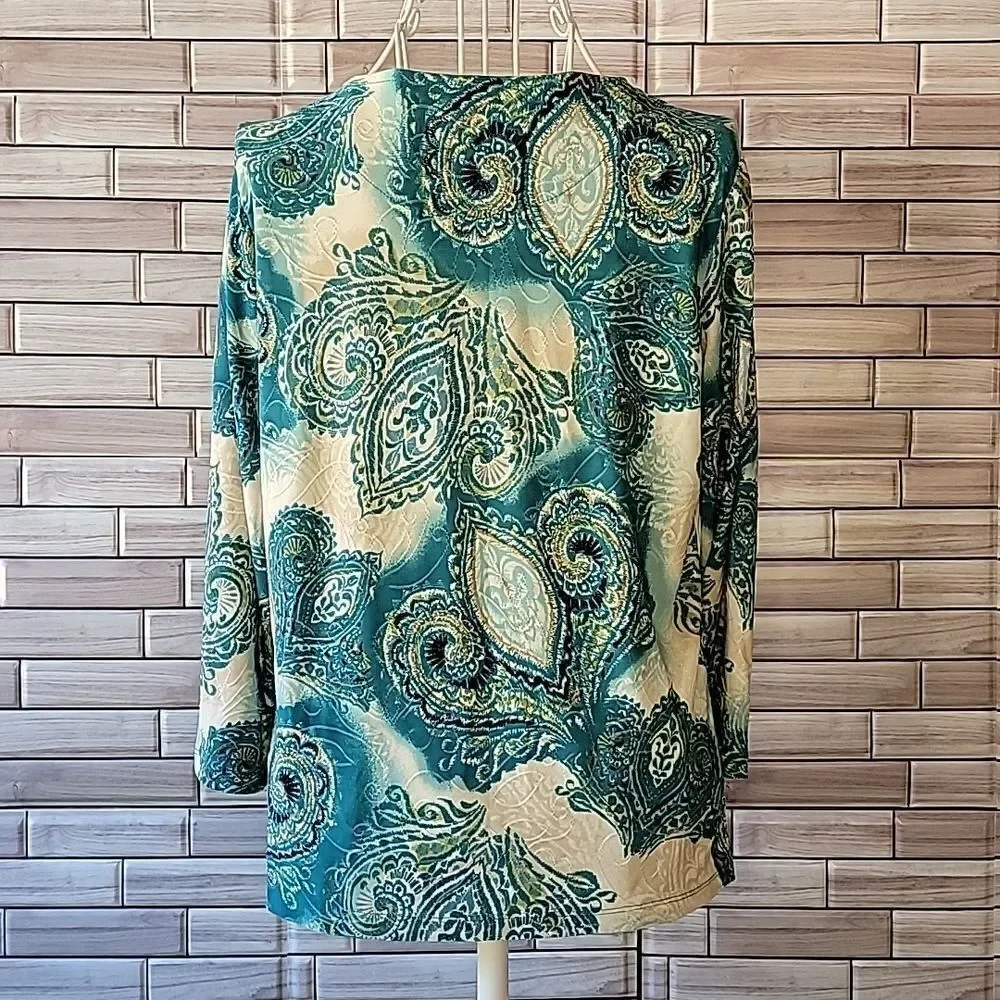 JM Collection blouse Size PS - Picture 5 of 9